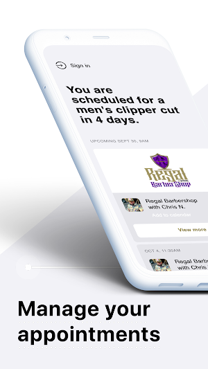 Regal Barbershop Screenshot 0