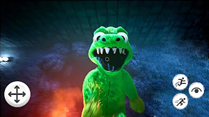 Green Dinosaur Poppy Horror Screenshot 1
