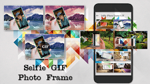 Selfie GIF Photo Frame Editor Screenshot 0