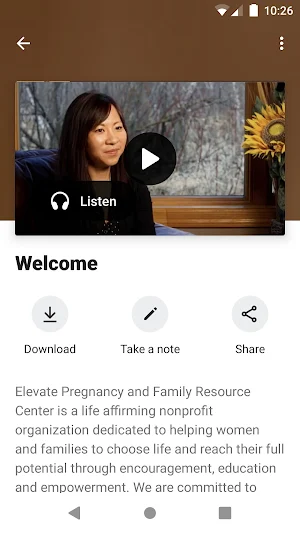 Elevate Pregnancy & Family Screenshot 2