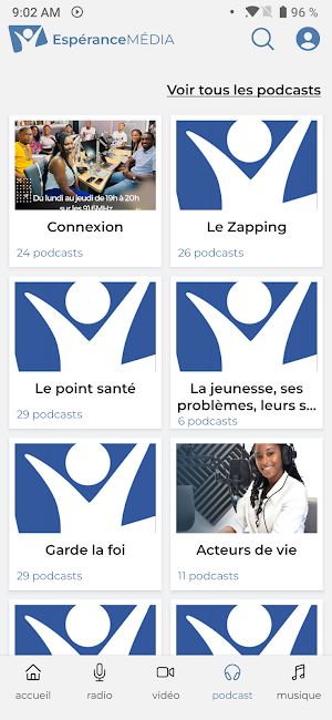 Espérance Média Screenshot 3