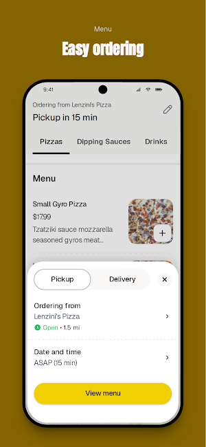 Lenzini's Pizza Screenshot 2