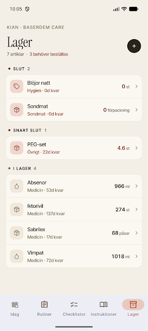 Foveo - Personlig assistans Screenshot 1