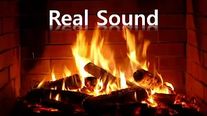 Real Fireplace Full HD, Sound Screenshot 2