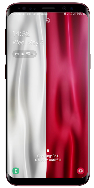 Indonesian Flag Waving Live Wallpaper Screenshot 3