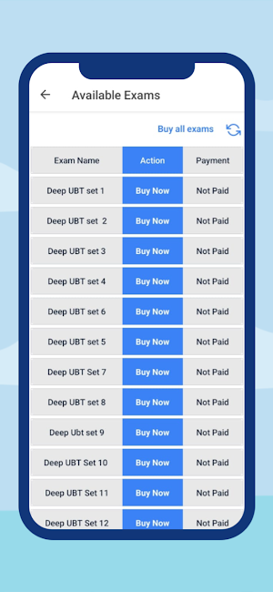Deep ubt test Screenshot 2