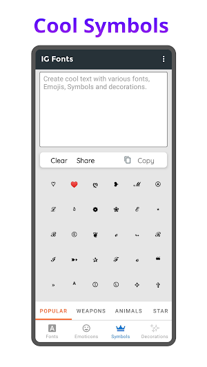 IntsaFonts - Fonts for Instagram Screenshot 3