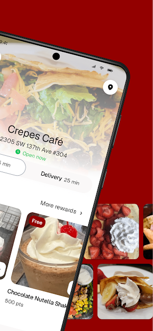 Crepes Cafe Screenshot 1