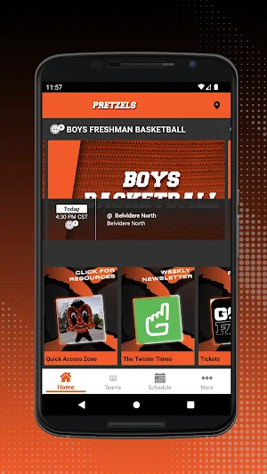 Freeport Pretzels Athletics Screenshot 0
