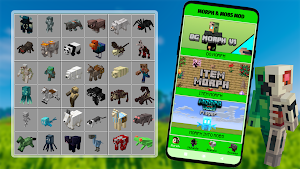 Morph & Mobs Mod For Minecraft Screenshot 2