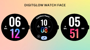 DigitGlow Watch Face Screenshot 2