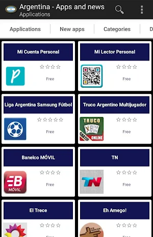 Argentinian apps Screenshot 0