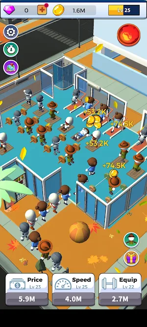Idle Gym Club Tycoon Screenshot 0