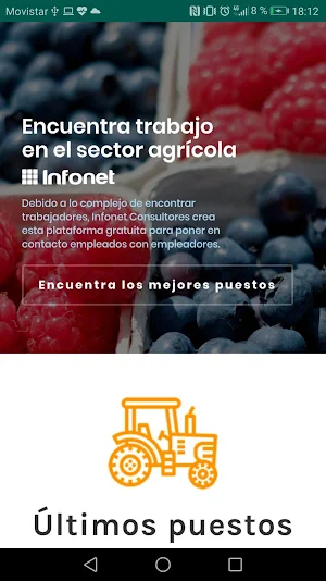 Agrowork - Encuentra trabajo en el sector agrícola Screenshot 0