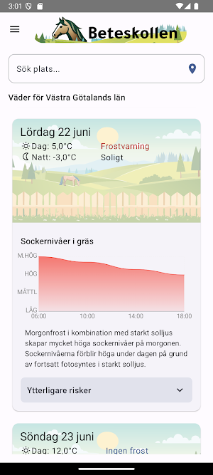 Beteskollen Screenshot 2