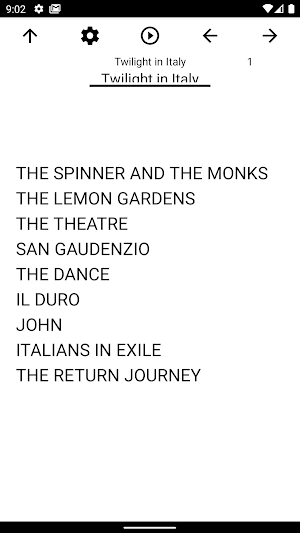 Book, Twilight in Italy Screenshot 0