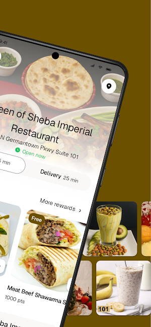 Queen of Sheba Restaurant Screenshot 1