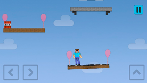 Blocky Sky Jump Screenshot 0