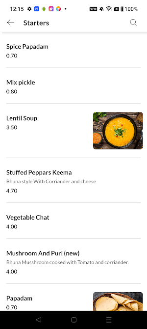 Ayaans Indian Takeaway Screenshot 3