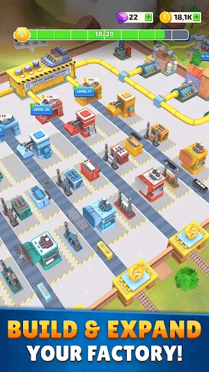 Train Factory : Idle Tycoon Screenshot 0