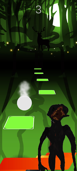 Backrooms Scary Tile Hop Screenshot 2