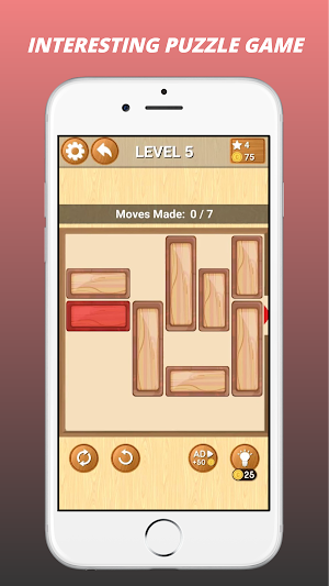 Wood Unblock Puzzle Game Screenshot 0