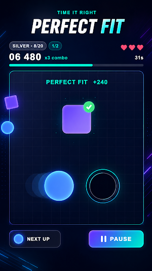 Pause Challenge – Timing Game Screenshot 1