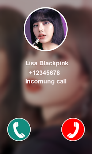 Lisa Blackpink video call Screenshot 3