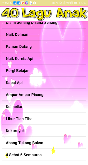 Indonesian preschool song Screenshot 0