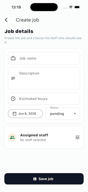 CS Detailing -Time Management Screenshot 3