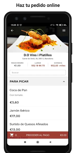 D.O Vins i Platillos Screenshot 0