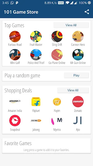 101 games, mini games, gamebox Screenshot 0