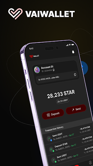 VAI Wallet Screenshot 0