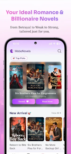 MoboNovels - By Novel Master Screenshot 0