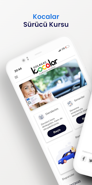 Kocalar Sürücü Kursu Screenshot 0