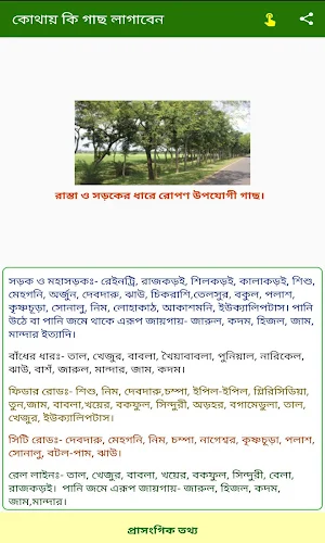 কোথায় কি গাছ লাগাবেন Screenshot 3