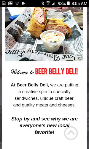 Beer Belly Deli Screenshot 3