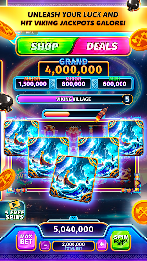 Valhalla Slots - Ancient Saga Screenshot 1