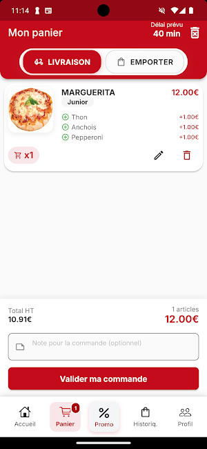 FAMILY PIZZA CHANTILLY Screenshot 2