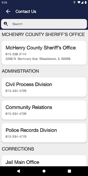 McHenry County Sheriff Screenshot 2