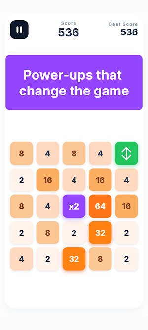 Pair Fall: Number Merge Screenshot 1