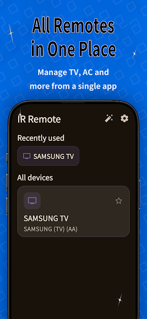 Smart IR Remote for TV Screenshot 0