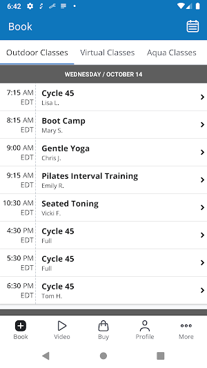 Royal Fitness Screenshot 1