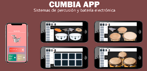 Cumbia App: percusión batería Screenshot 0