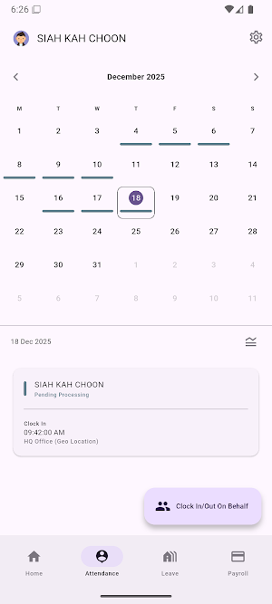 TeamConnect HR Screenshot 1