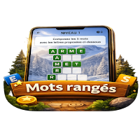 Mots Rangés - jeu de mots