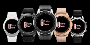 Rose Gold Time: Watch Face Screenshot 3