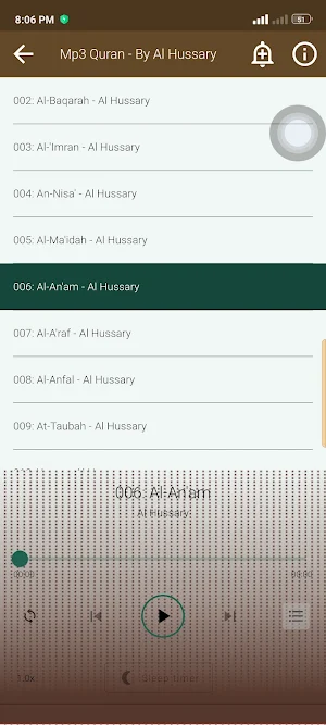 Al Hussary Offline Mp3 Quran Screenshot 2