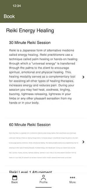 Centerpoint Healing Services Screenshot 1