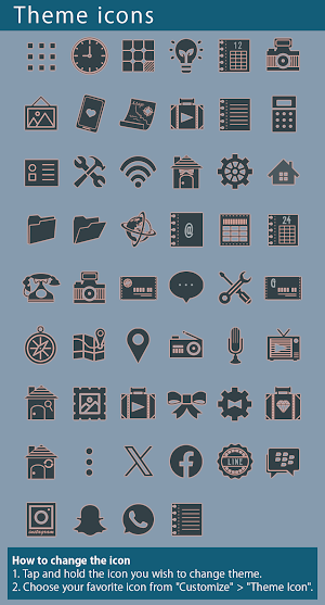 Sea of Clouds Theme +HOME Screenshot 3